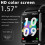 Smartwatch mit EKG, Puls, Blutsauerstoff, Schlafmonitor Black 3