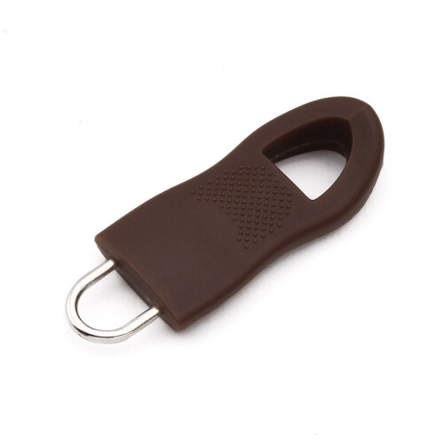 Zipper für Reißverschluss 8er-Pack Brown L 1