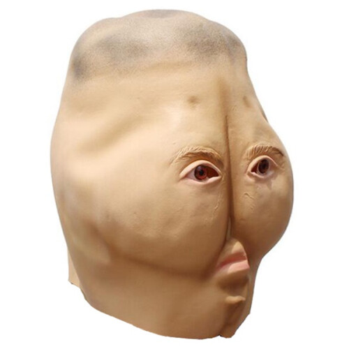 Grappig kontlatexmasker