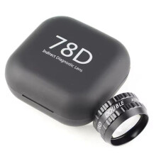 1 Piece Indirect Diagnostic Double Aspheric Lens with Nice Storage Case 78D
