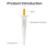 Lightweight Mini Fixed Volumes Pipette For Accurate-200ul 7