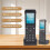 Telefone Sem Fio de Rede com Tela Colorida de 2,4 Polegadas, Telefone de Mesa VoIP Dual SIM com WiFi BT para Comunicação em Casa e Escritório 3