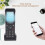 Telefone Sem Fio de Rede com Tela Colorida de 2,4 Polegadas, Telefone de Mesa VoIP Dual SIM com WiFi BT para Comunicação em Casa e Escritório 7