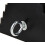 MaxxHaul 70073 Solid Rubber Heavy Duty Wheel Chock with Eyebolt (Pack of 2) 2