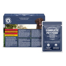by Amazon Complete Wet Food for Adult Dogs, Meat Selection in Gravy, 1.2 kg (12 pouches of 100g)