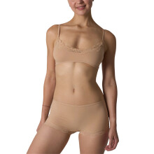 Elegante kanten bralette en boyshort slipje ondergoedset-Kleur M