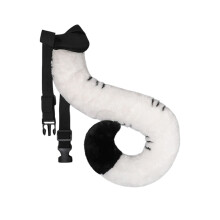 Costume de tigre oreilles de tigre,-queue de tigre blanc