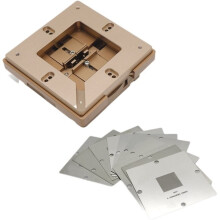 Kit di Stazione di Ribalzo BGA, Fissaggio per Riparazione Chip IC, Strumenti di Rielaborazione, Tavolo di Piantagione Palline, Strumento di