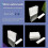 Quartz Glass UV Spectrophotometer Cuvette, 30mm Optical Path, 10.5ml,2 Pcs/Box 50mm 2