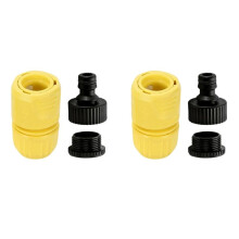 Raccord Rapide pour Tuyau D'Arrosage pour 4/5 Minute Pipe, Adaptateur Haute Pression pour L'Irrigation Agricole et de Jardin B