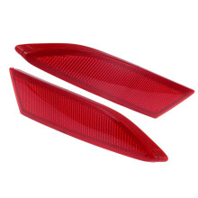 1 Pair Rear Bumper Reflectors BM5Z13A565B, BM5Z13A565A Bumper Reflector Side for Focus 2012-2018