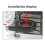 -2 System Blower Computergehäuse Abluftkühlventilator PCI Slot Bit Ventilator Kühllagerdesign Hoher Luftstrom 3