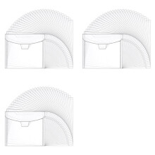 Organizador de Almacenamiento de Papel de Álbum de Recortes de 90 Piezas, para Papel de Álbum de Recortes de 12 X 12 Pulgadas, Discos de Vinilo y