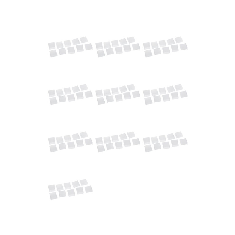100Pcs Clear Plastic Usb Type A Plug Dustproof Plug Stopper Protection Cap 6034026980675