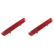 2X Left Bumper Reflector Rear Bumper Taillight Reflector for L322 Freelander LR2 LR006349