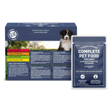 by Amazon Complete Wet Food for Puppies, Meaty Selection in Jelly, 1.2 kg (12 po