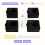 Stage Electronic Sprayer Equipment Bar Wedding Performance Props Starlight Waterfall Machine, 2 Control+4 Base EU Plug 4