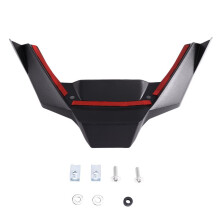 Motocycle Front Lip Spoiler Wing Extension Cover Naked Front Beak Fairing for XADV 750 X-ADV750 25-26 Black