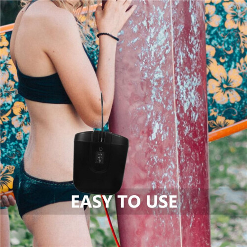 2X Safe Lock Box Travel Safe  Beach Security Lock Box with Combination Lock Waterproof Key Lock Box Beach Safe