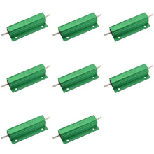 8X Aluminum Shell 100W Watt 100 Ohm Wirewound Power Resistor