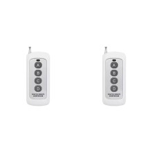2X 433MHz Wireless Remote Control Learning Code EV1527 Module with Antenna ABCD 4 Button Control 1000M Long Range Opener