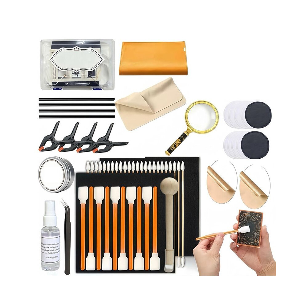 Professional Card Cleaning & Polishing Kit -Restoration,Flattening & Scratch Repair For Psa Graded,Sports & Trading Card 4712344302349