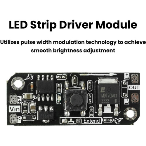 5-24V  LED Light Dimming PWM Stepless Dimming Driver with Constant Voltage Newest Micro  Control 2