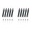 10 PCS PV Solar Panel Connector Male/Female 15A Built-in Diode Inline Fuse Solar Wire Connectors Waterproof 1
