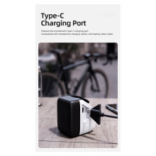 CYC1700 Wireless Remote Hanging Bike Headlight High Brightness Cutoff Front Light 4000mAh 1700 Lumen