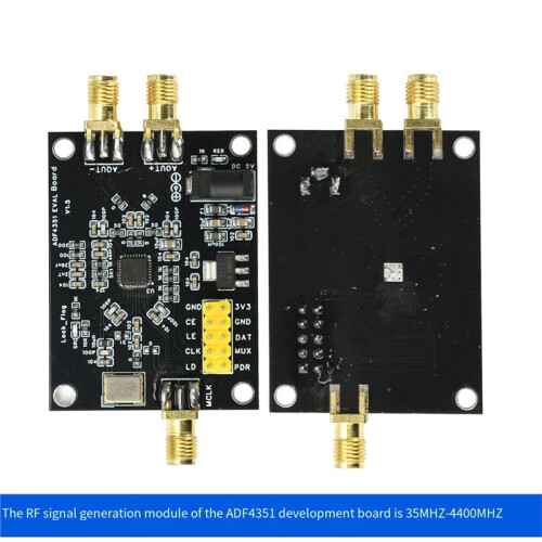 Placa de Geração de Sinal RF ADF4351 PLL de 35MHz-4.4GHz com Interface SMA - 2PCS 1