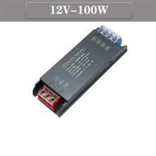 LED-Voeding AC180-240V Mute-Lichttransformator 100W LED-Lichtdriver-Voedingsadapter met 24V AC-Ingang