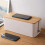 Cable Storage Box Wooden Power  Storage Case Dustproof Charger Socket Organizer Wire Case Home Cable WinderOrganizer 1