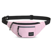 Spritzwassergeschützte Hüfttasche, Umhängetasche Pink