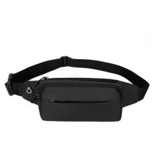 Bauchtasche aus Segeltuch Black