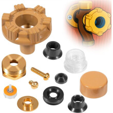 RK-17MH Repair Kit Metal Handle Fit for Woodford Model 17 Outdoor Faucets-12Pcs Complete Frost-Proof Hydrant Parts Kit