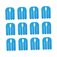 Bande thérapeutique élastique, paquet de 12 feuilles,-Bleu clair