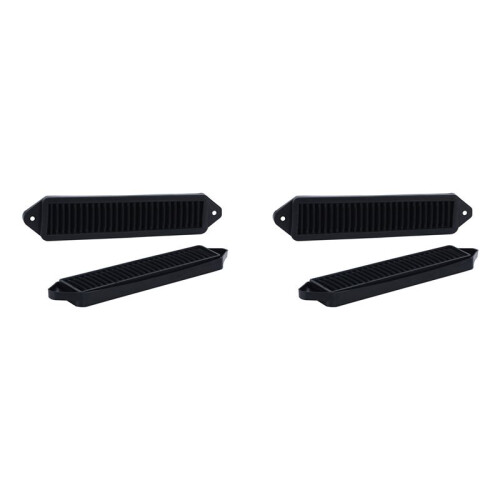 2X Kåpfilter för Kabinen Endast för  E Chassi E82 E88 E90 E91 E92 E93 X1 M3 128i 135i 328i 335i