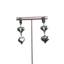 Boucles d'oreilles pendantes en forme de cœur de Style Punk,