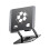 Support de tablette réglable avec Base rotative à 360-Gris 1