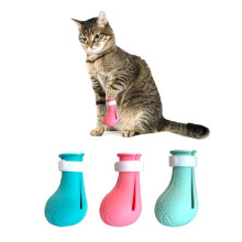 4 Bottes de Protection Réglables Anti-Rayures pour Chat pour le Toilettage et le Bain, Protégez Vos Meubles et Votre Peau des Griffes de Chat C