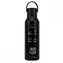 Bouteille isotherme FC Barcelone Runbott autographiée, 600 ml, réf. 972725, noire