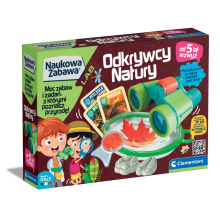 Videnskabelig sjov. Naturudforskere. Lab Junior. Brætspil. Clementoni