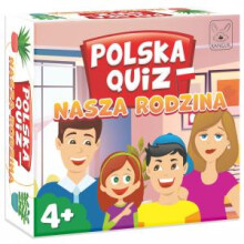 Poljski kviz. Naša družina 4+. Družabna igra. Kenguru