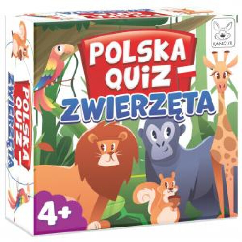 Polen Quiz. Dyr 4+. Brætspil. Kænguru