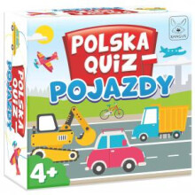 Polen Quiz. Køretøjer 4+. Brætspil. Kænguru