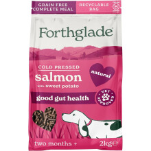 Forthglade Dry Dog Food, Cold Pressed (2kg), Hypoallergenic and Grain Free Dog F