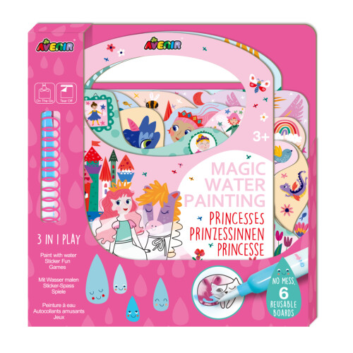 Magisk vandmaleri. Prinsesse