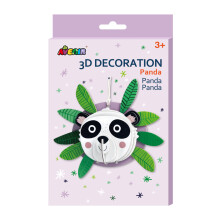 Gør-det-selv 3D Panda-dekoration