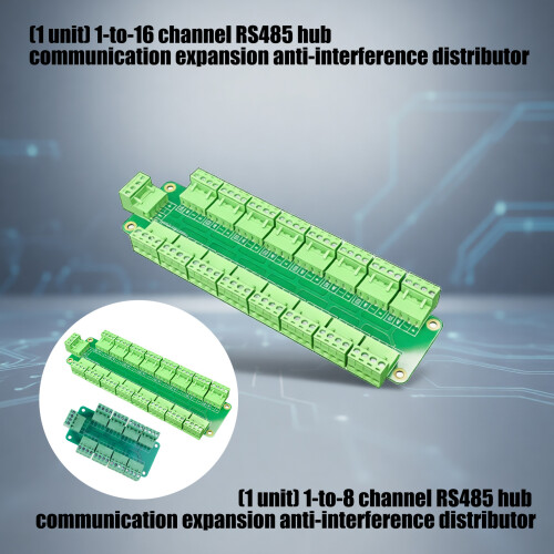 Répartiteur RS485 de Communication industrielle de Hub RS485-16 2