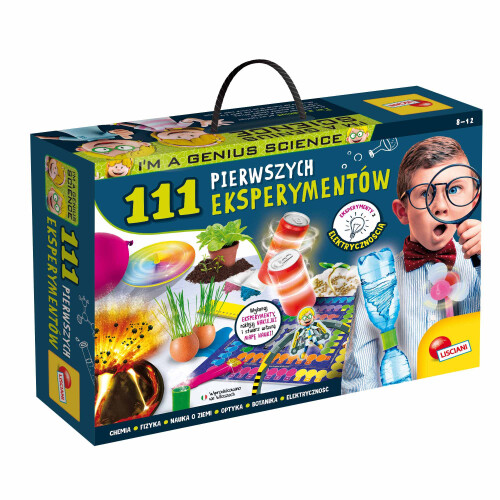 Lisciani. Jeg er et geni. 111 første eksperimenter.
